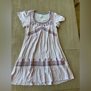 Knox Rose darling pink pattern dress